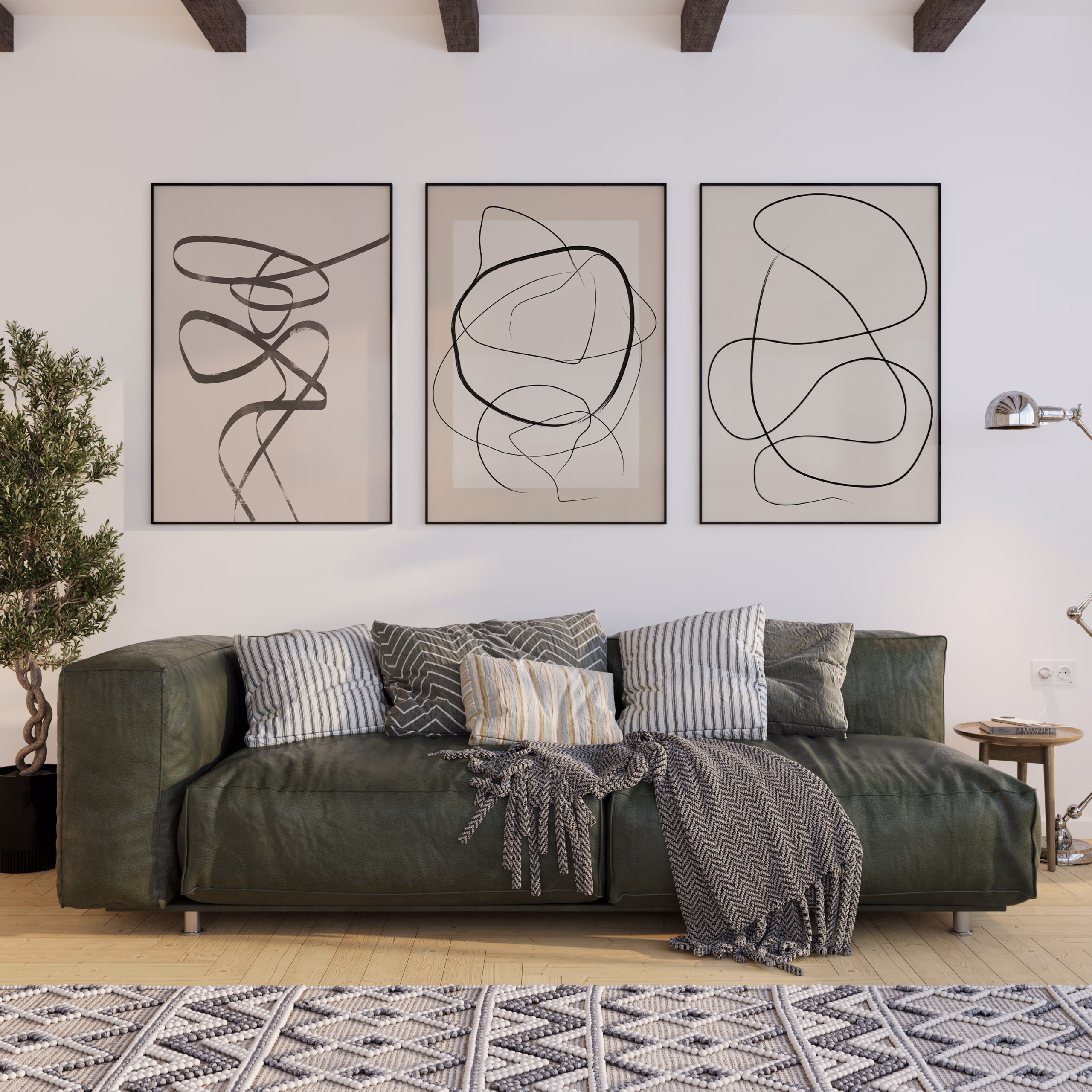 Poster Trio - The Art of Curves