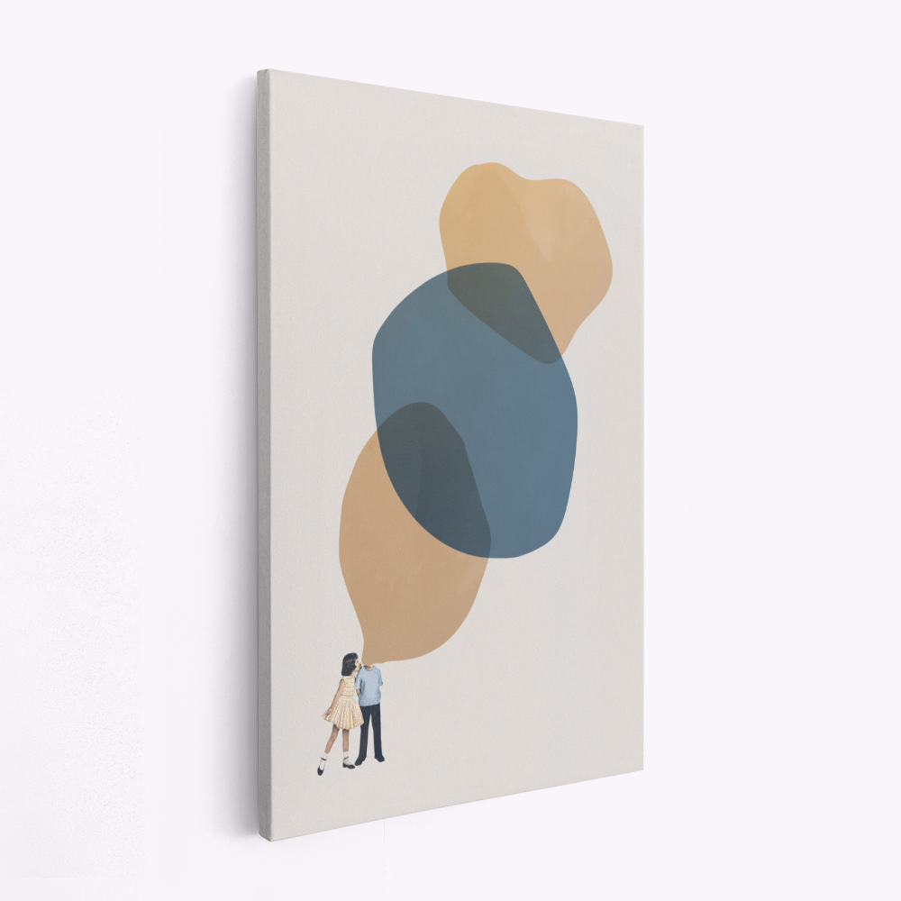 Leinwandbild - A thousand stories to tell you