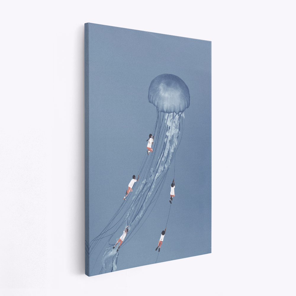 Leinwandbild - We came home smiling