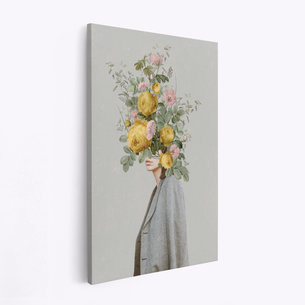 Leinwandbild - Yellow bouquet