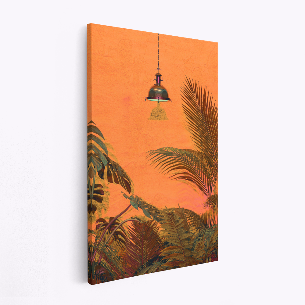 Leinwandbild - TROPICAL WALL