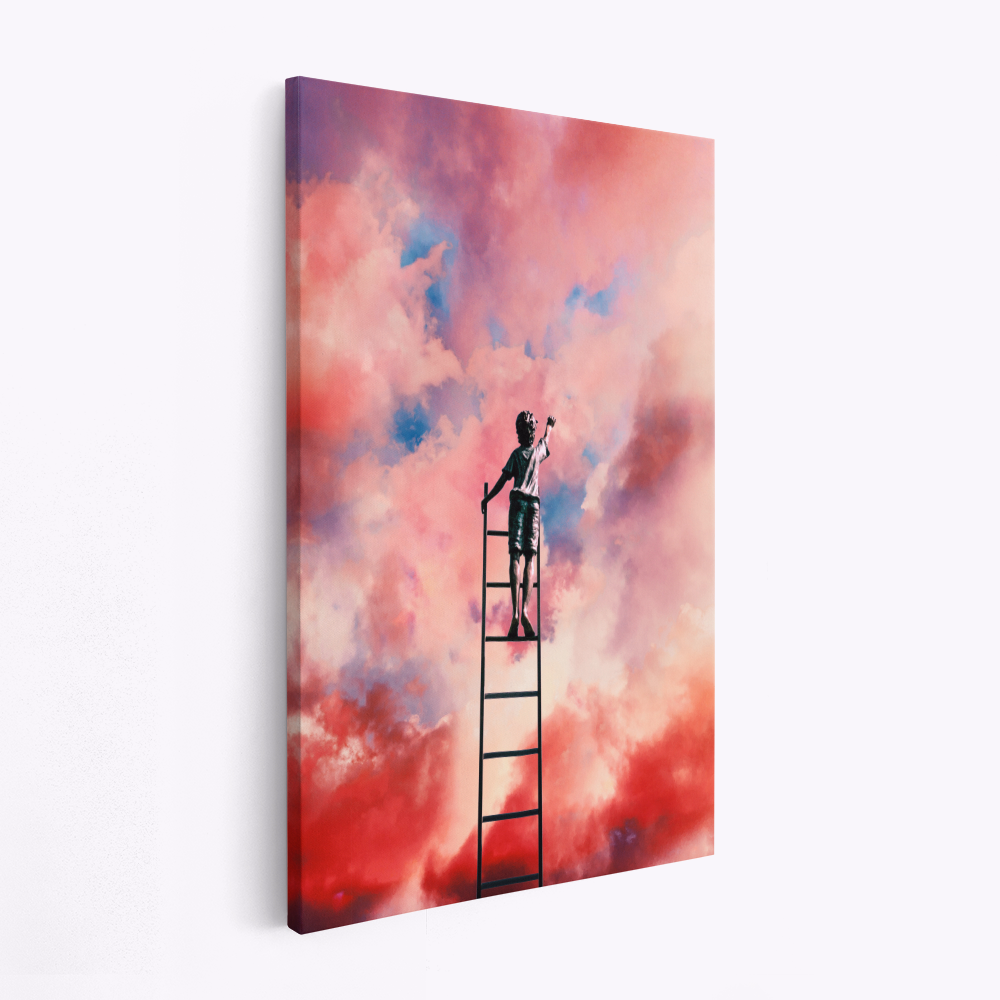 Leinwandbild - Cloud Painter