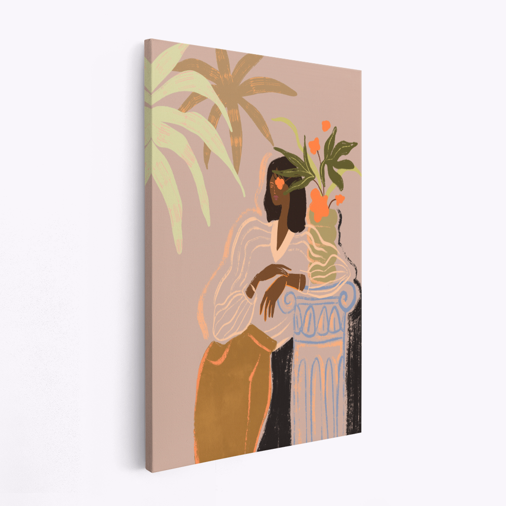 Leinwandbild - Waiting