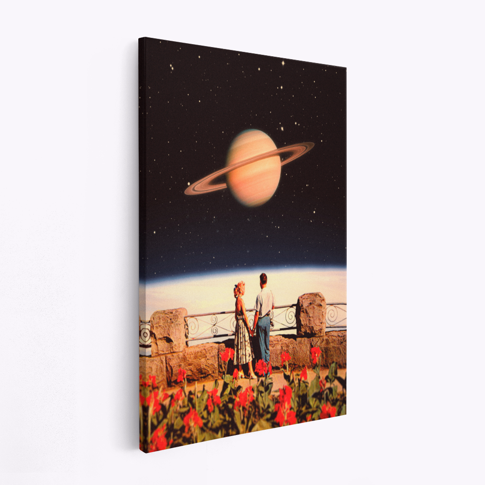 Leinwandbild - Lovers In Space