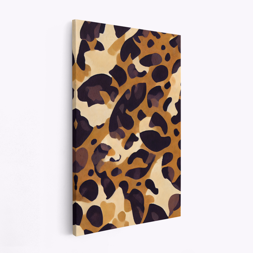 Leinwandbild - Leo Pattern