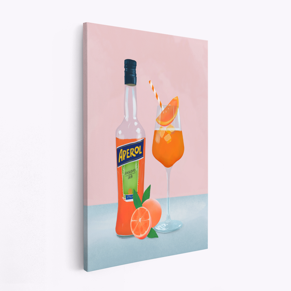Leinwandbild - Aperol Spritz