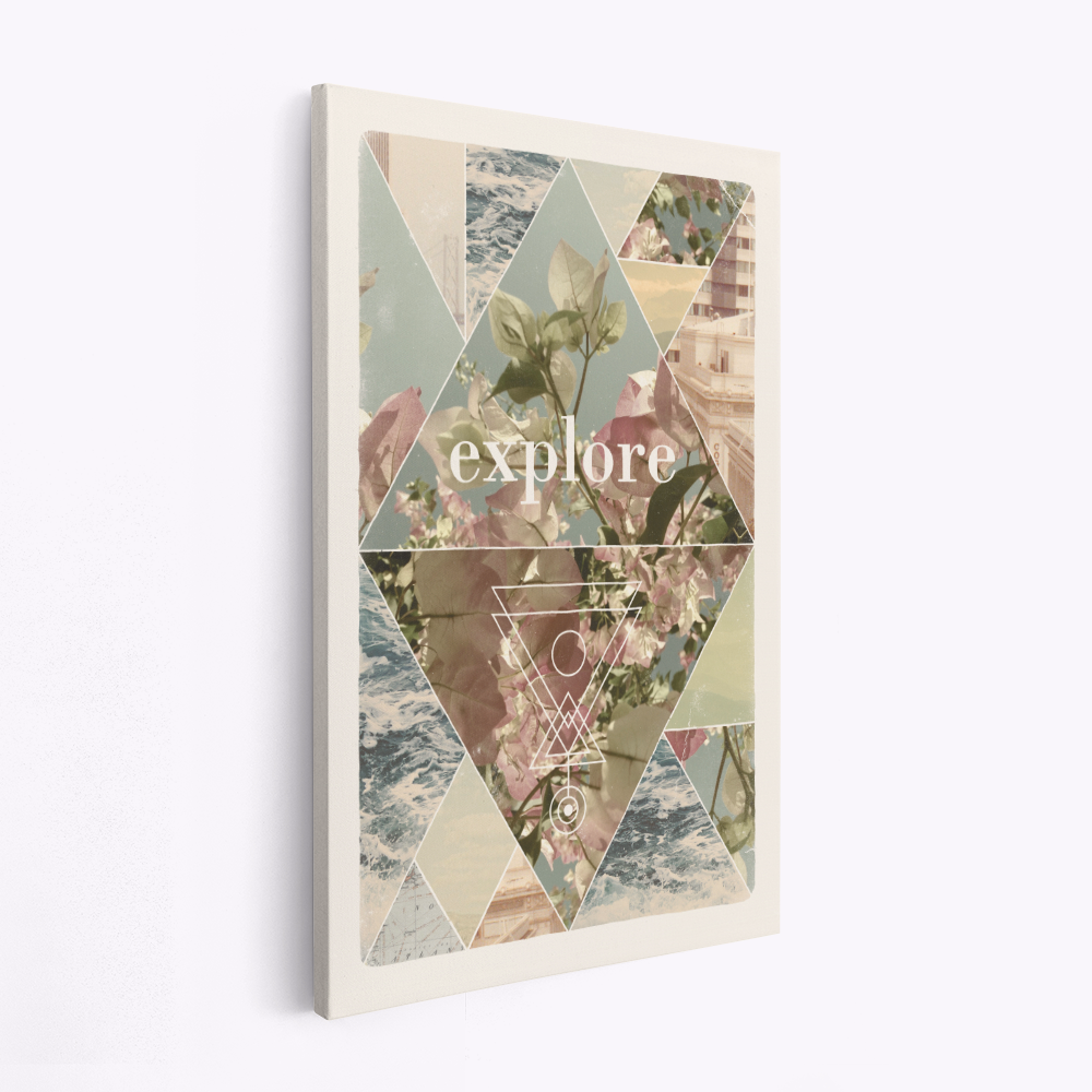 Leinwandbild - Explore I  A1