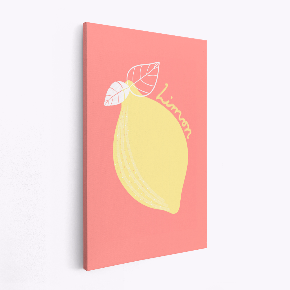 Leinwandbild - Limon