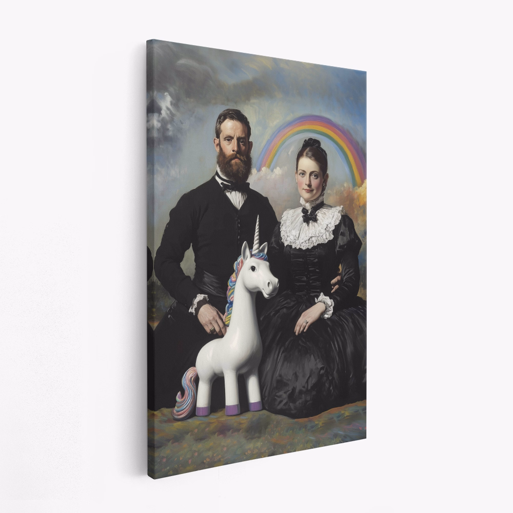 Leinwandbild - A family of fantasies