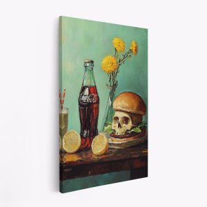 Leinwandbild - Eternity and Desire