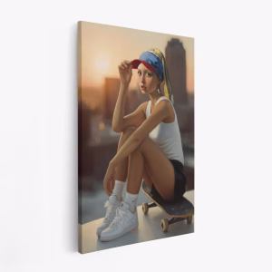 Leinwandbild - Sunset Pearl