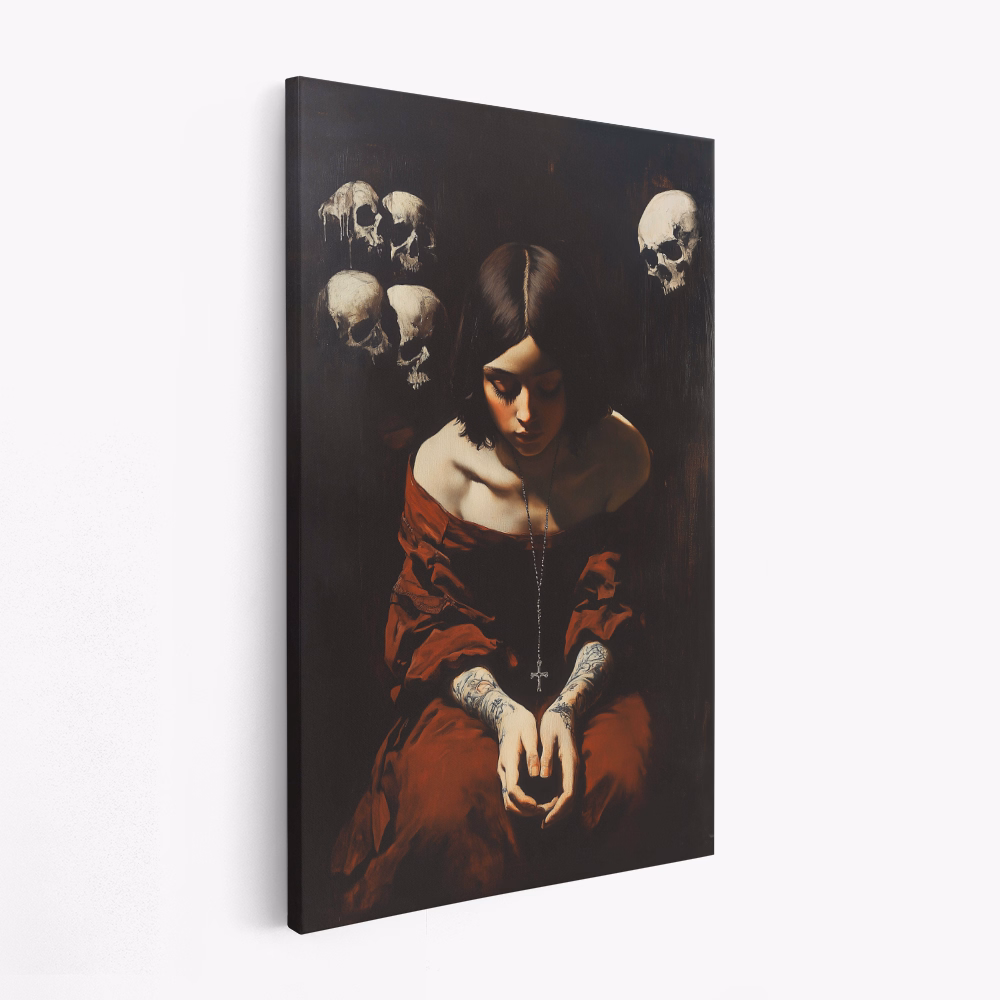 Leinwandbild - Penitent Rebel