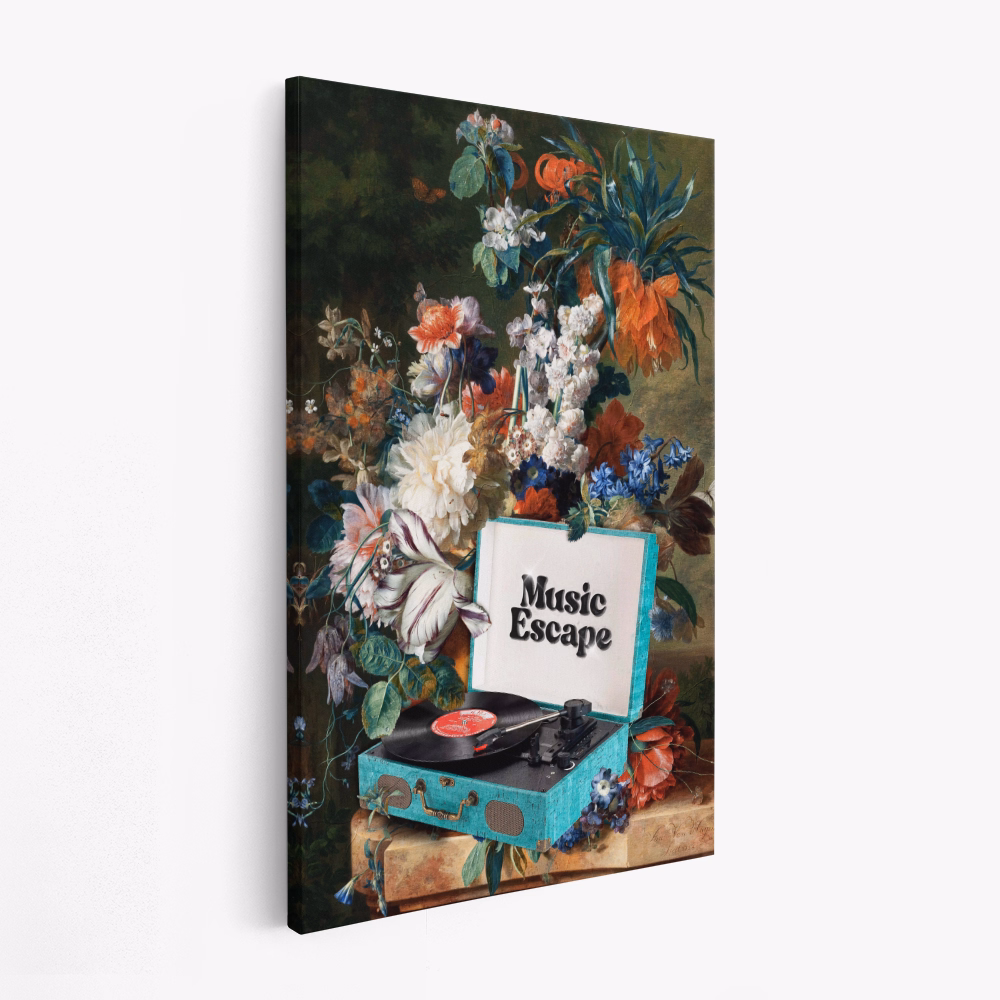 Leinwandbild - Music Escape