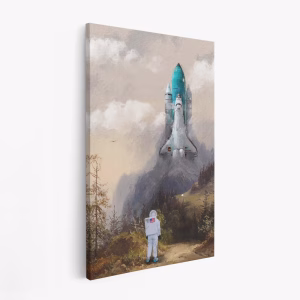 Leinwandbild - Missed the Shuttle