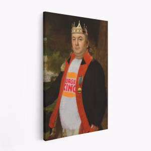 Leinwandbild - Fast Food King