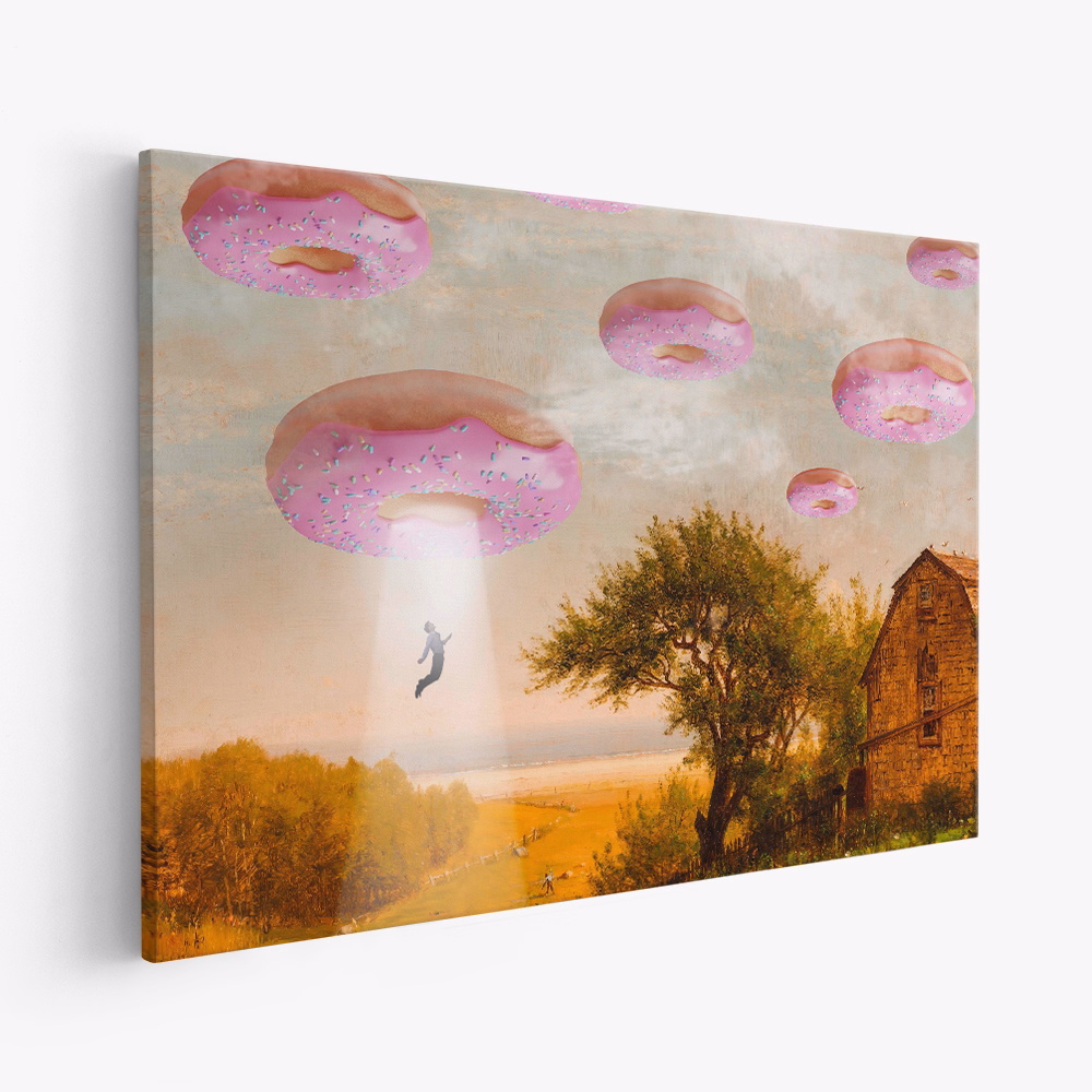 Leinwandbild - Donut Invasion