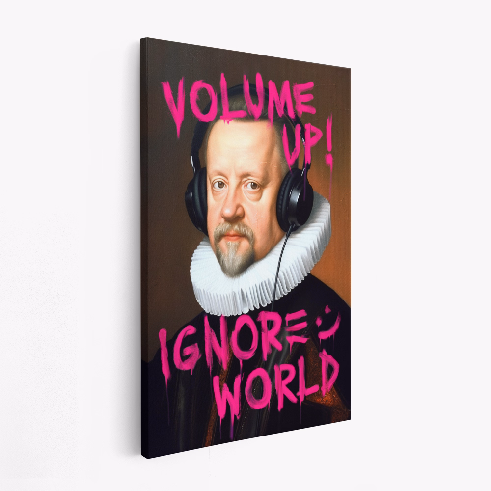 Leinwandbild - Volume Up