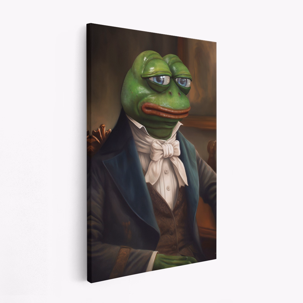 Leinwandbild - Sir Pepe