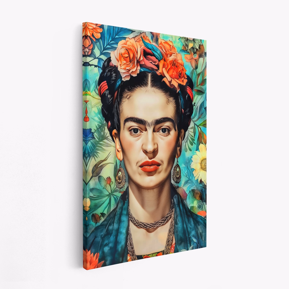 Leinwandbild - Frida Portrait 10