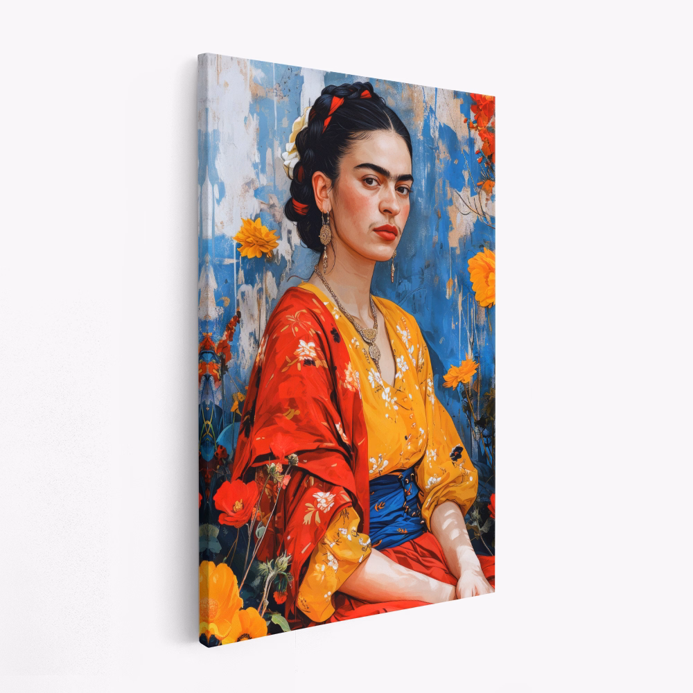 Leinwandbild - Frida Portrait 4