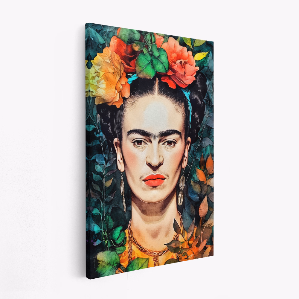 Leinwandbild - Frida Portrait 9
