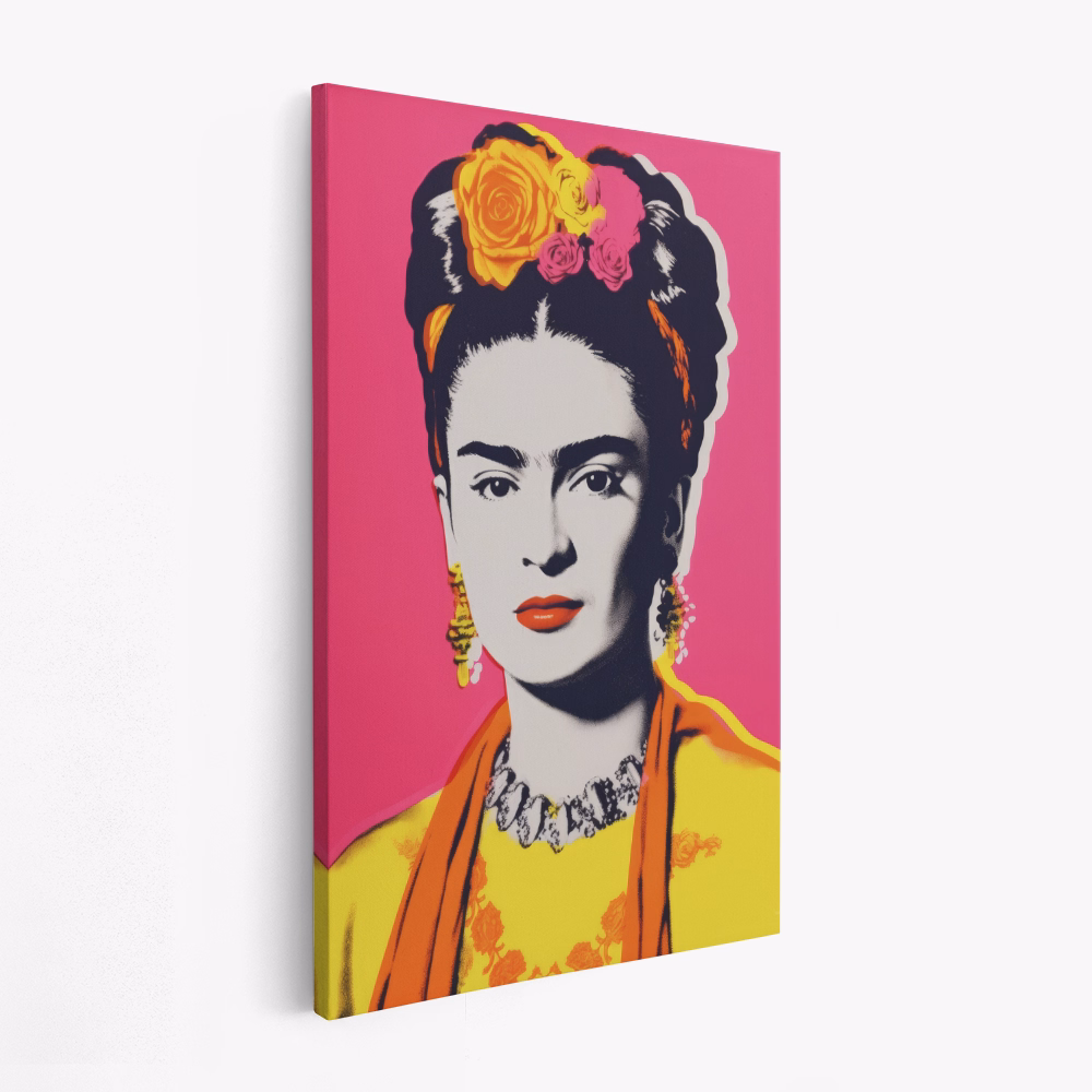 Leinwandbild - Vibrant Iconic Portrait