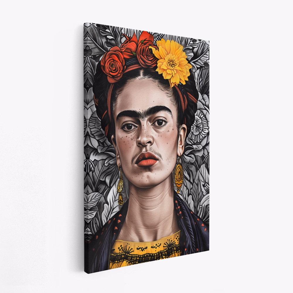 Leinwandbild - Frida Portrait 2