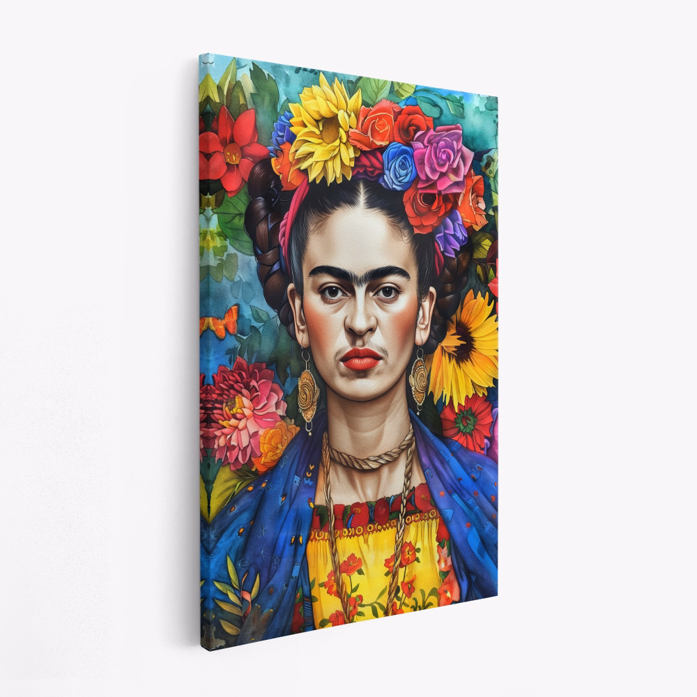 Leinwandbild - Frida Portrait 3