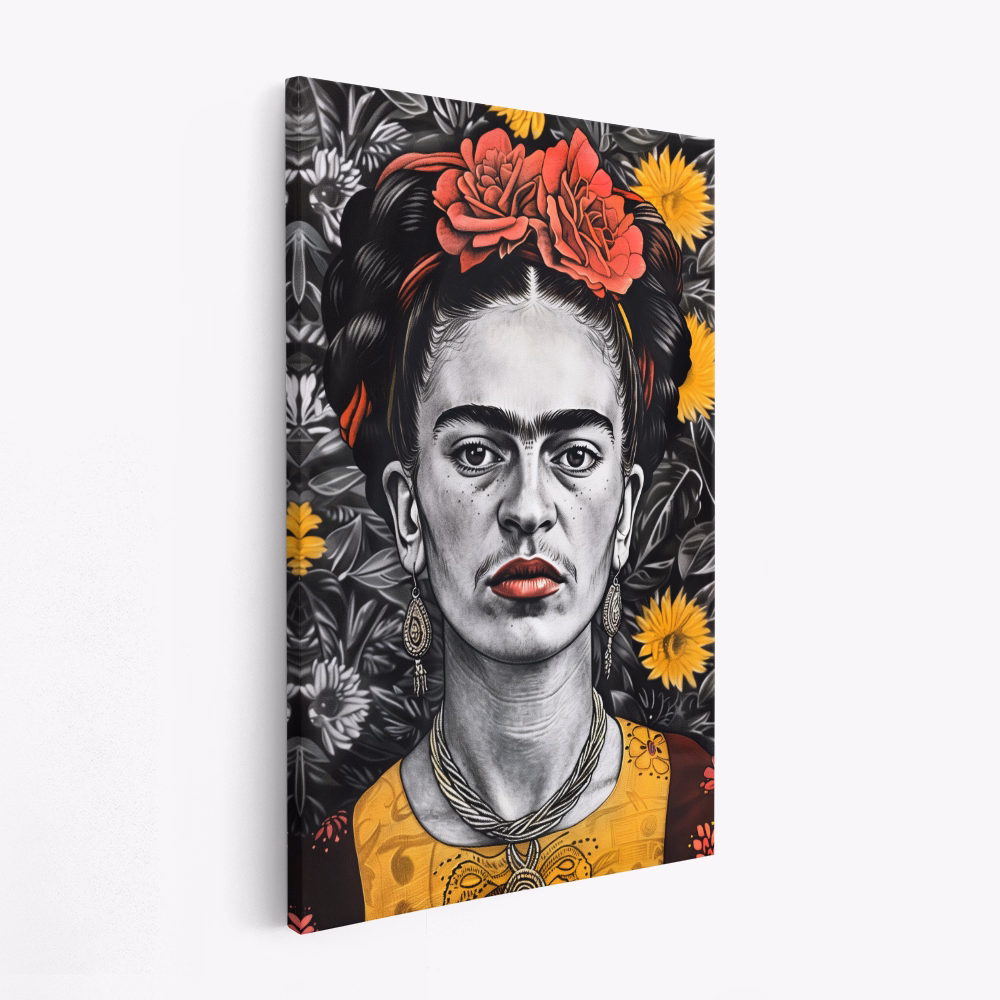 Leinwandbild - Frida Portrait 5