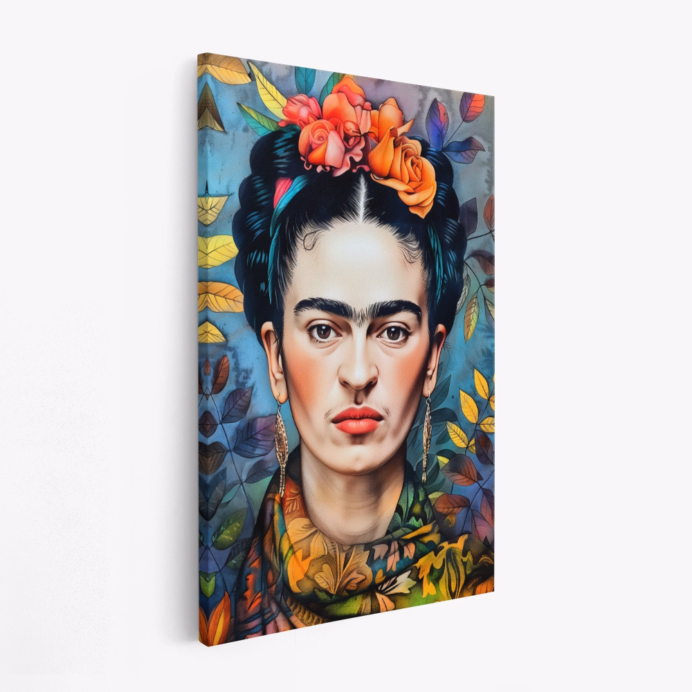Leinwandbild - Frida Portrait 8