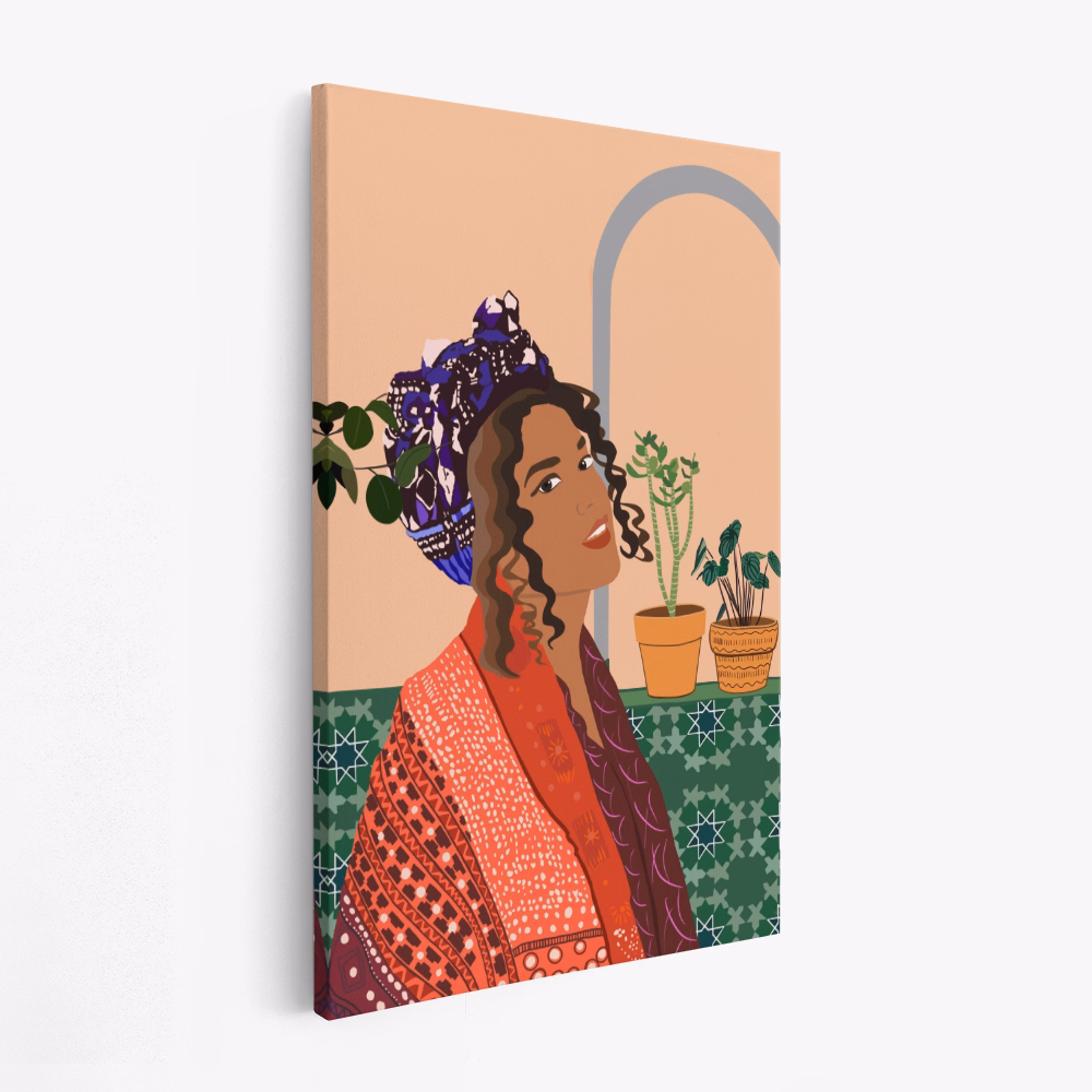 Leinwandbild - Colorful Serenity