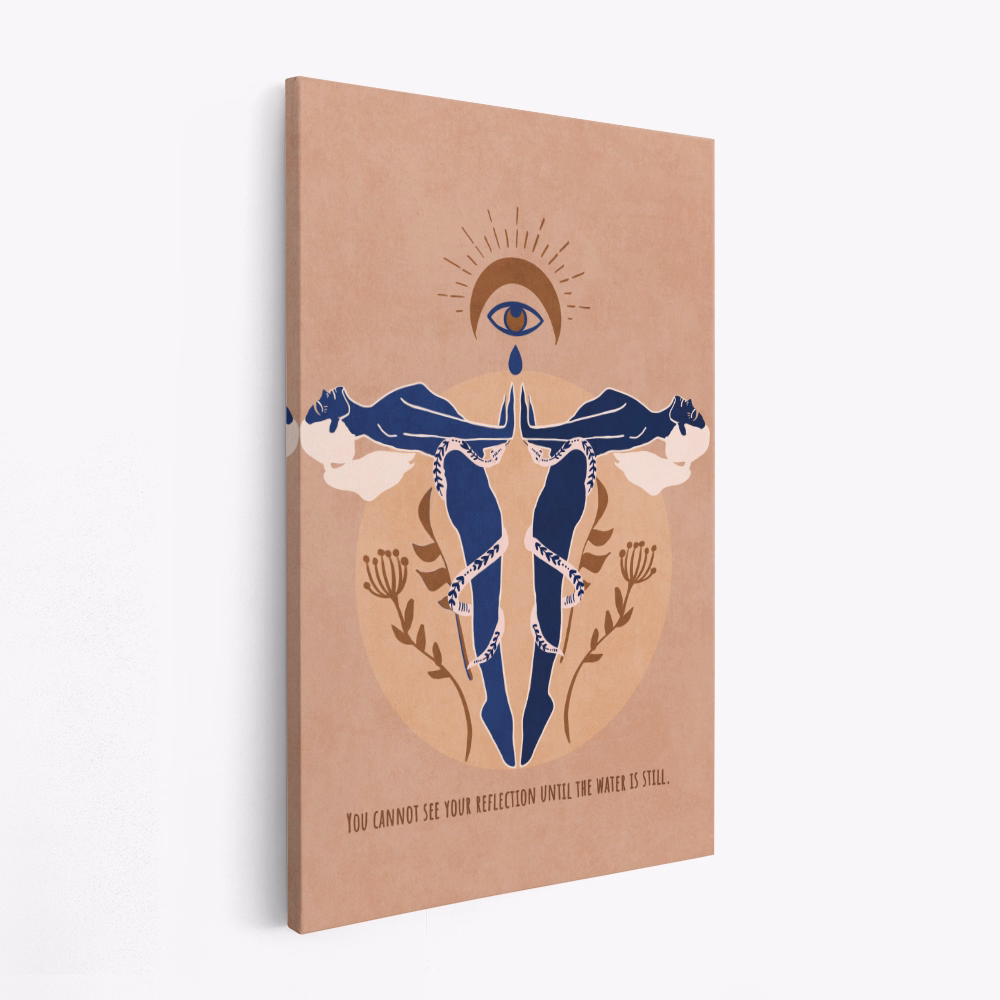 Leinwandbild - Ethereal Reflection