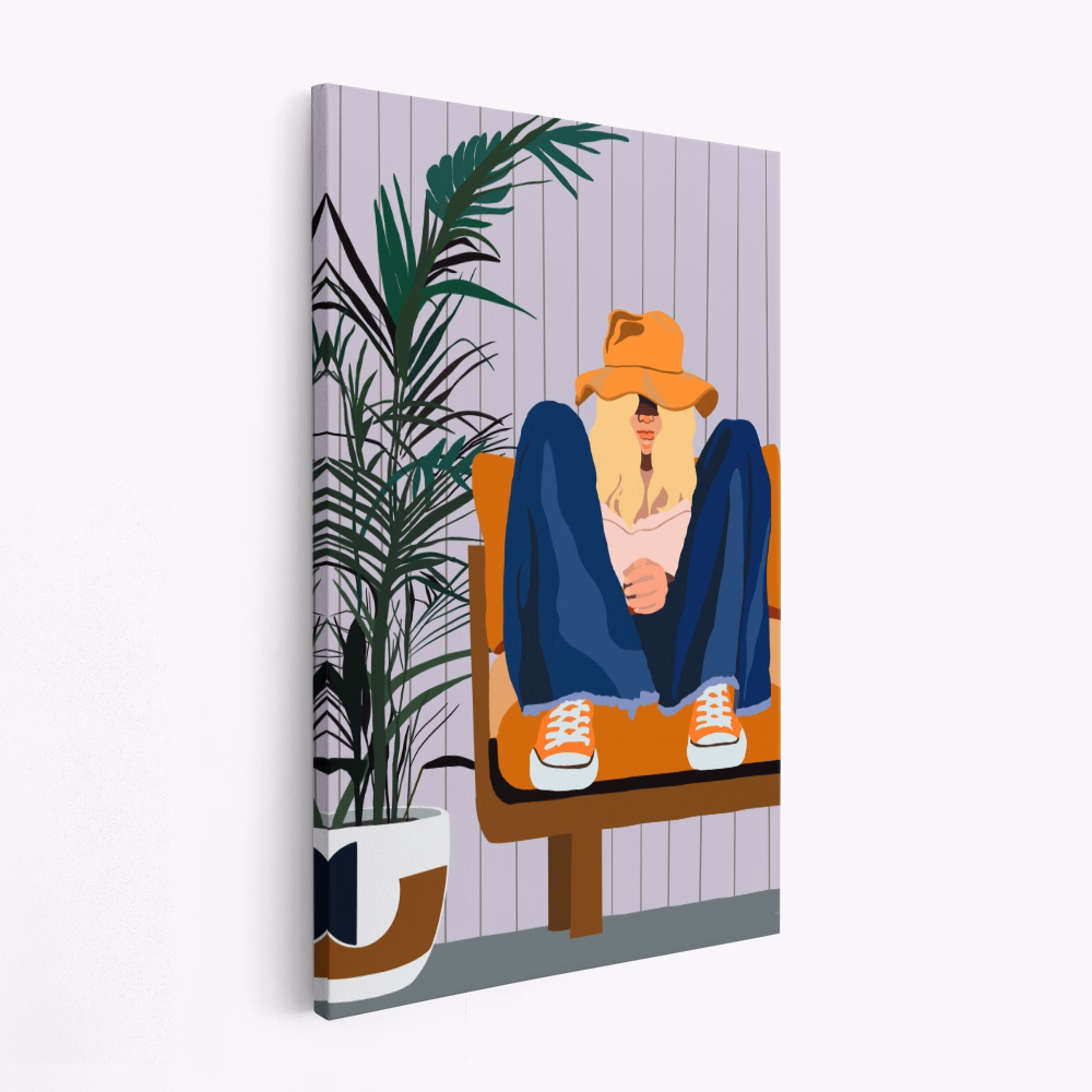 Leinwandbild - Retro Lounge Vibes