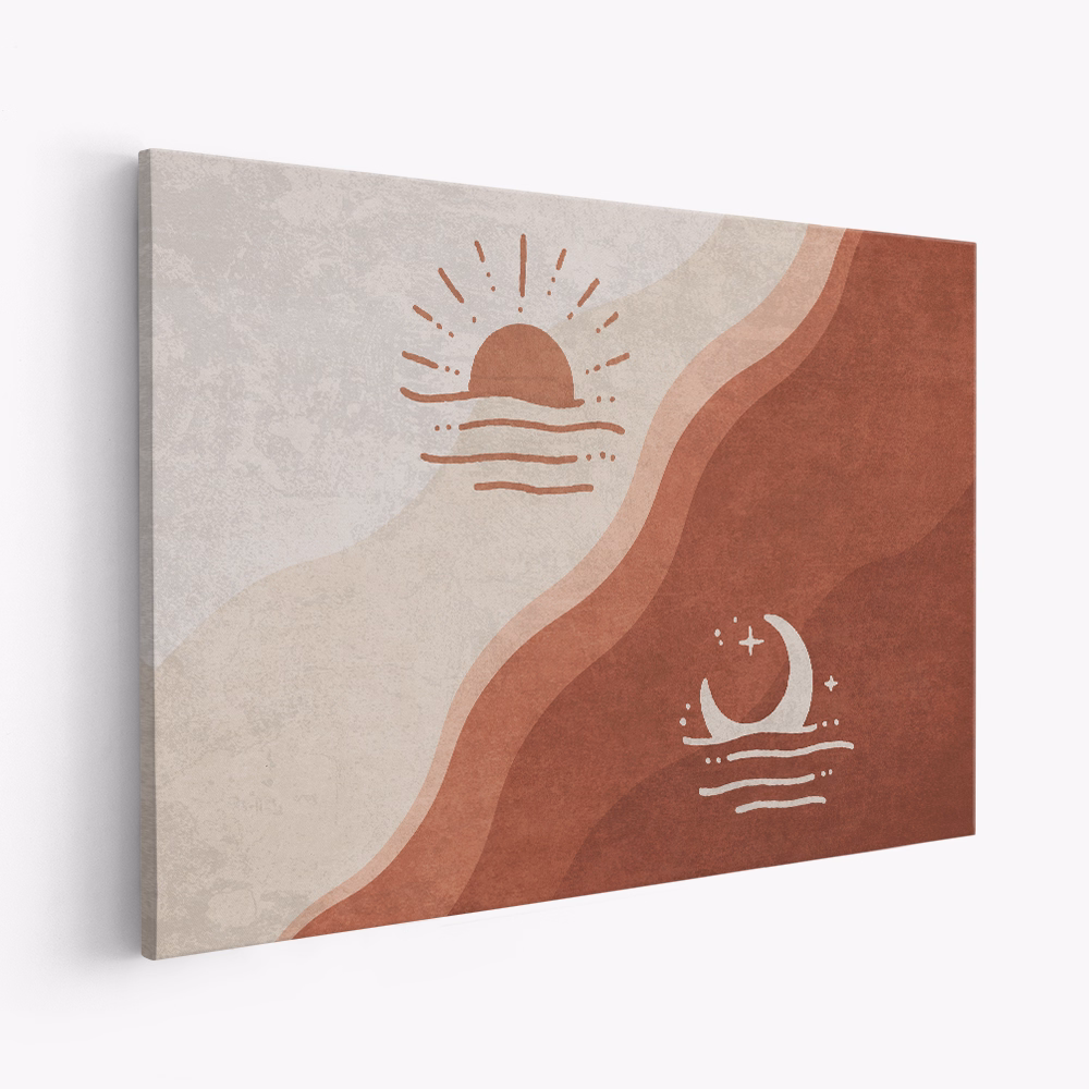 Leinwandbild - Day and Night Harmony